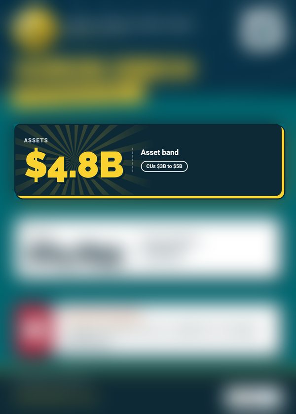 A peer card, back with most stats hidden