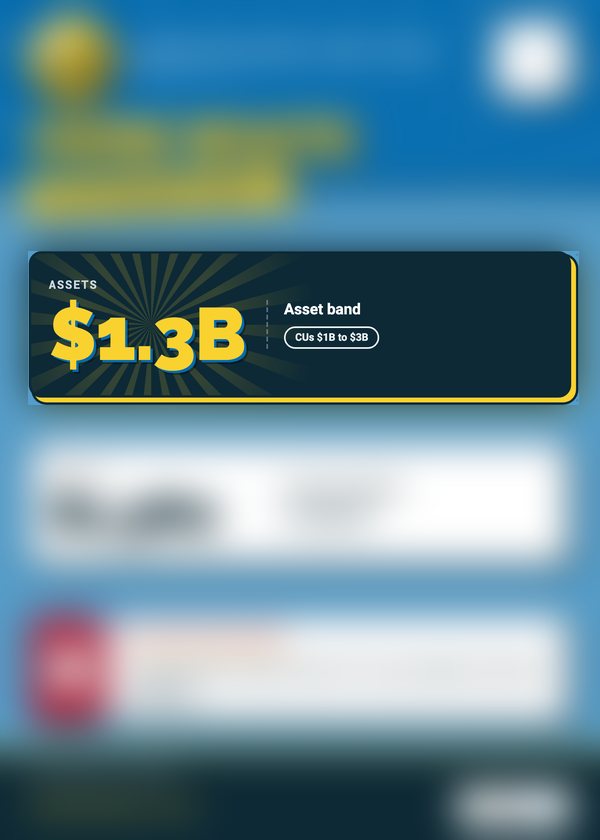 A peer card, back with most stats hidden