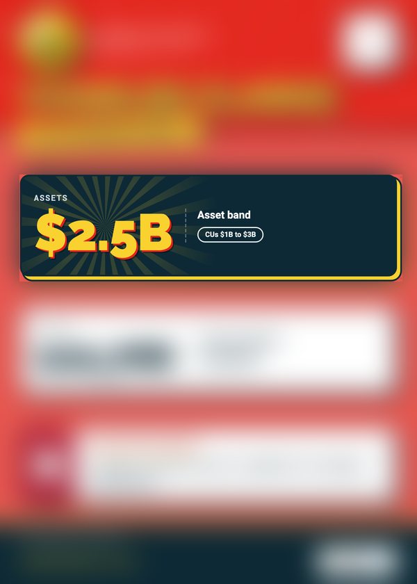 A peer card, back with most stats hidden