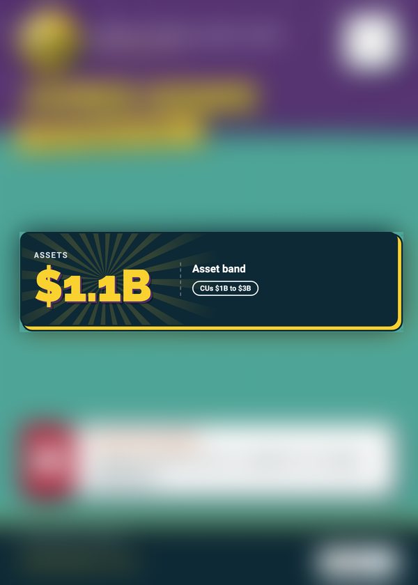A peer card, back with most stats hidden