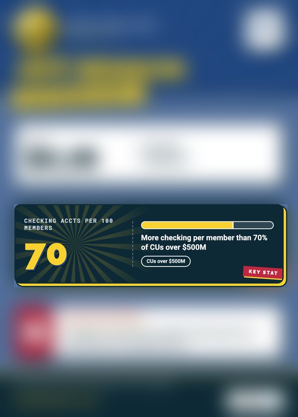 A peer card, back with most stats hidden