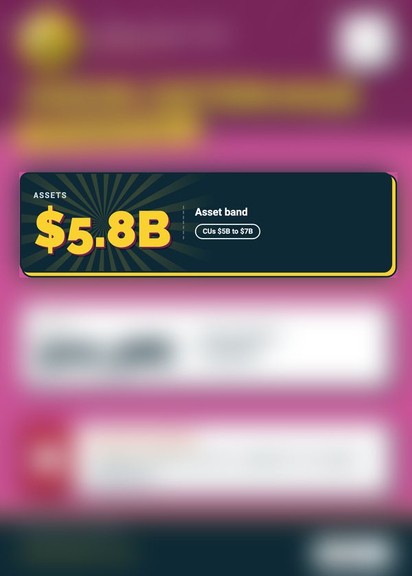 A peer card, back with most stats hidden