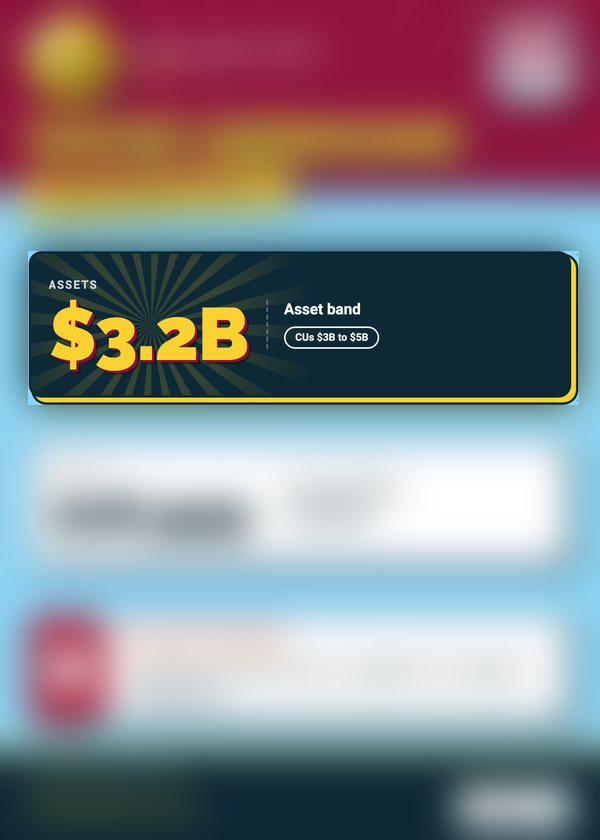 A peer card, back with most stats hidden