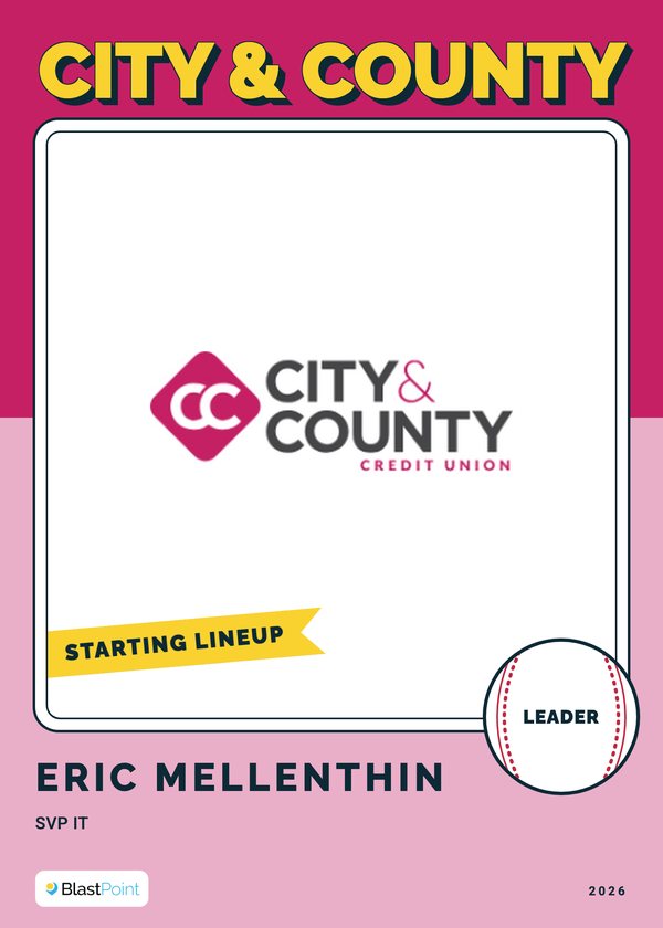 City & county card, front