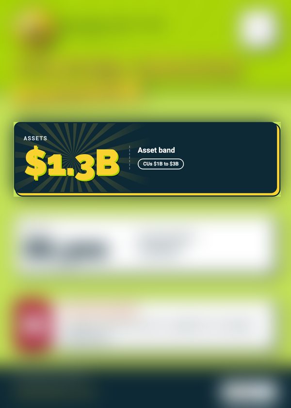 A peer card, back with most stats hidden