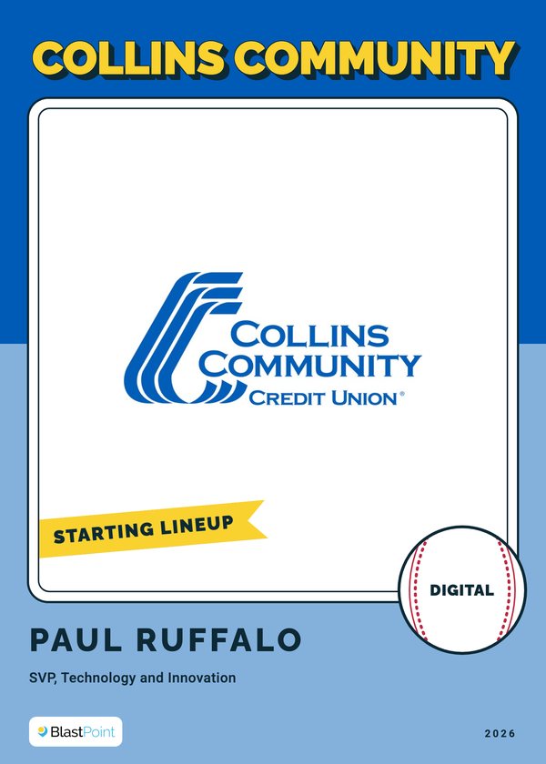 Collins card, front