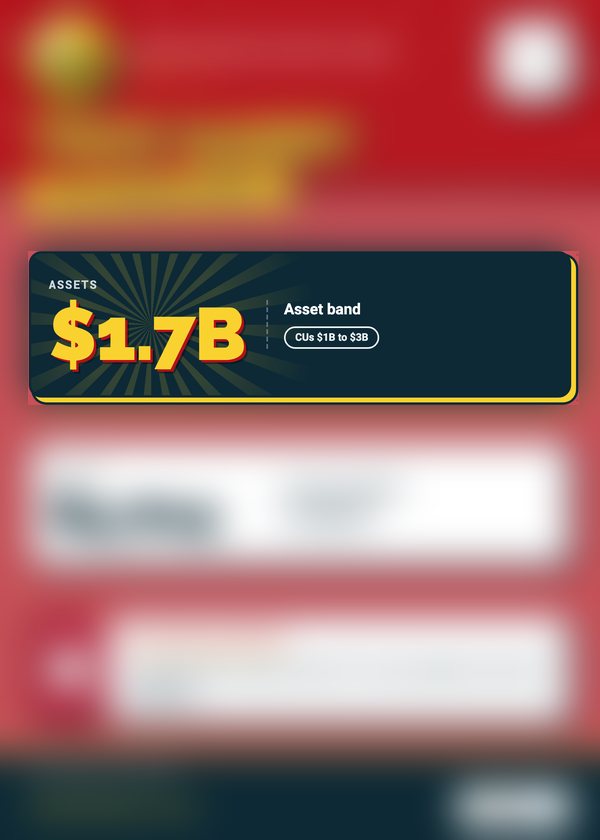 A peer card, back with most stats hidden