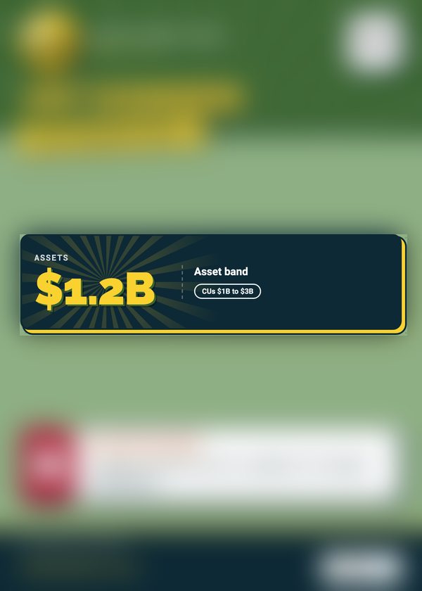 A peer card, back with most stats hidden