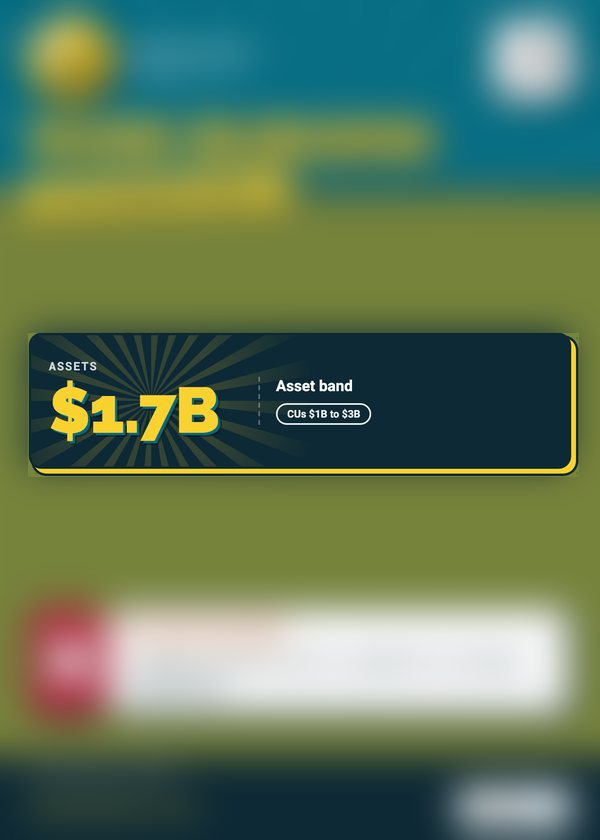 A peer card, back with most stats hidden